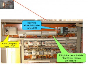 Nouvelle armoire  CPU Rockwell